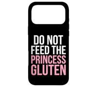 Carcasa para iPhone 17 Pro MAX No alimentes a la Princesa Gluten Humor Dieta Divertido