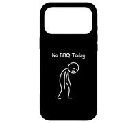 Carcasa para iPhone 17 Pro MAX No BBQ Today - Ventilador de Barbacoa BBQ Lover Grill Master