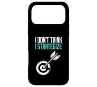 Carcasa para iPhone 17 Pro MAX No Creo Que estrategice Diana Divertida Jugador de Dardos