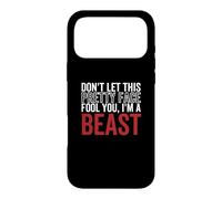 Carcasa para iPhone 17 Pro MAX No Dejes Que Esta Bonita Cara te engañe Soy una Bestia Wrestling