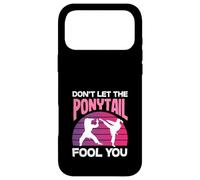 Carcasa para iPhone 17 Pro MAX No Dejes Que la Cola de Caballo te engañe Karate Girl Kick Martial Art