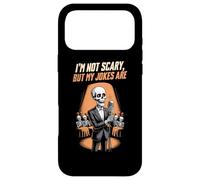 Carcasa para iPhone 17 Pro MAX No doy Miedo, Pero mis Chistes sí lo Son Chistes de esquelet