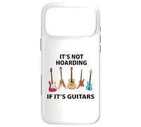 Carcasa para iPhone 17 Pro MAX No es acaparamiento si Son Guitarras