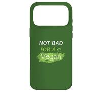 Carcasa para iPhone 17 Pro MAX No está Mal para un Vegano - Vegetarianos - Entrenamiento en el Gimnasio