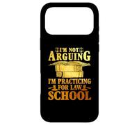 Carcasa para iPhone 17 Pro MAX No Estoy argumentando Que Estoy ejerciendo para Estudiante de Abogado de la Facultad