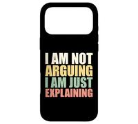 Carcasa para iPhone 17 Pro MAX No Estoy argumentando Que Estoy explicando la declaración lógica