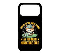 Carcasa para iPhone 17 Pro MAX No Existe Tal Cosa como para el Golf Miniatura