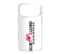 Carcasa para iPhone 17 Pro MAX No Hagas daño, Pero no Tomes Ninguna Mierda - Combat Medic