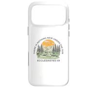 Carcasa para iPhone 17 Pro MAX No Hay Nada Nuevo bajo el Sol Eclesiastés 1:9