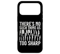 Carcasa para iPhone 17 Pro MAX No Hay Tal Cosa como un Cuchillo Demasiado Afilado