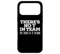 Carcasa para iPhone 17 Pro MAX No Hay yo en el Equipo, Pero Hay una U en Suck - Chiste Deportivo
