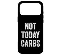 Carcasa para iPhone 17 Pro MAX No Hoy carbohidratos - Dieta cetogénica Divertida y Baja en carbohidratos