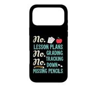 Carcasa para iPhone 17 Pro MAX No Lesson Plans, Grading, Teacher Summer Break Graphic Fun