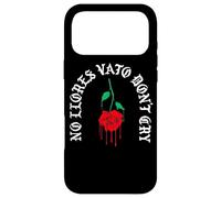 Carcasa para iPhone 17 Pro MAX No Llores Vato Don't Cry Melting Rose Chicano Cholo