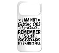 Carcasa para iPhone 17 Pro MAX No Me Estoy Haciendo Viejo Solo No Me Acuerdo Humor Gracioso