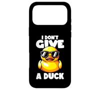 Carcasa para iPhone 17 Pro MAX No me Importa a un Amante de los Patos, Divertido Propietario de un Pato, Grosero, me Encanta el Pato