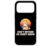 Carcasa para iPhone 17 Pro MAX No me molestes, ¿Verdad? Meow Cat Gamer Retro