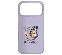 Carcasa para iPhone 17 Pro MAX NO MERECMOS Mariposas
