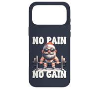 Carcasa para iPhone 17 Pro MAX No Pain No Gain Fitness GNOME Love Weightlifting Training
