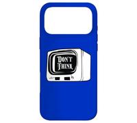 Carcasa para iPhone 17 Pro MAX No pienses Ver televisión Adoctrinamiento Control Mental Conspiración