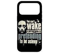 Carcasa para iPhone 17 Pro MAX No Puedes Despertar a una Persona Que Finge Estar dormida