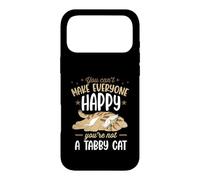 Carcasa para iPhone 17 Pro MAX No Puedes Hacer Felices a Todos Que no Eres un Gato atigrado
