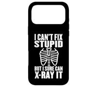 Carcasa para iPhone 17 Pro MAX No Puedo Arreglar estúpido, Pero Seguro Que Puedo radiografiarlo