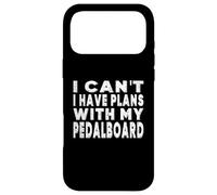 Carcasa para iPhone 17 Pro MAX NO Puedo Tener Planes con MI PEDALBOARD Guitarrista Bajista