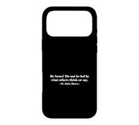 Carcasa para iPhone 17 Pro MAX No se Deje Llevar por lo Que Otros piensan San Juan Bosco Imprimir