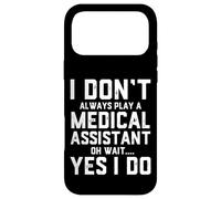 Carcasa para iPhone 17 Pro MAX No Siempre interpreto a un Asistente médico