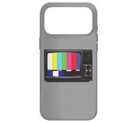 Carcasa para iPhone 17 Pro MAX No Signal 70s 80s Television Screen Retro Vintage Funny TV