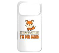 Carcasa para iPhone 17 Pro MAX No Soy Corto, Soy Zorro, Gente Baja, Broma, Persona Corta,
