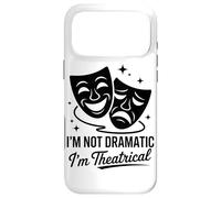 Carcasa para iPhone 17 Pro MAX No Soy Dramático Soy Teatral Aficionado Al Teatro Drama