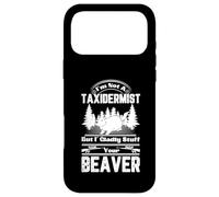 Carcasa para iPhone 17 Pro MAX No Soy taxidermista, Pero con Mucho Gusto rellenaré a tu Castor Divertido