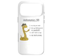 Carcasa para iPhone 17 Pro MAX No Step on Snek | Snekonomics 101 - Política Divertida