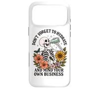 Carcasa para iPhone 17 Pro MAX No te Olvides de hidratarte y ocuparte de Tus Propios Asuntos