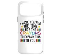 Carcasa para iPhone 17 Pro MAX No Tengo ni el Tiempo ni los crayones para Explicar Esto