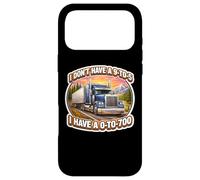 Carcasa para iPhone 17 Pro MAX No Tengo un Camionero de 9 a 5 Tengo un Camionero Conductor de camión de 0 a 700