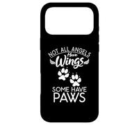 Carcasa para iPhone 17 Pro MAX No Todos los ángeles Tienen alas, Algunos Tienen Patas Amantes de los Cachorros