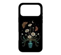Carcasa para iPhone 17 Pro MAX Noche Daisy Flor Místico Whimsigoth Arte Episódico Dibujo