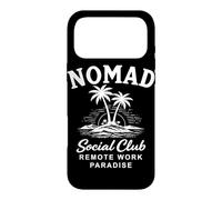 Carcasa para iPhone 17 Pro MAX Nomad Social Club Trabajo Remoto Paraíso Vacaciones