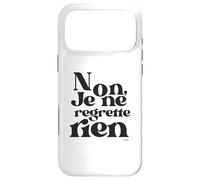 Carcasa para iPhone 17 Pro MAX Non, Je ne arrepentimiento Rien