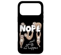 Carcasa para iPhone 17 Pro MAX Nope Not Going To Happen | Chill out Perezosos