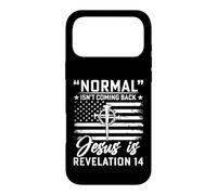 Carcasa para iPhone 17 Pro MAX Normal Isn'T Coming Back Jesus Is Revelation 14