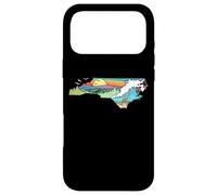 Carcasa para iPhone 17 Pro MAX North Carolina Outdoors Retro Nature Lover Graphic