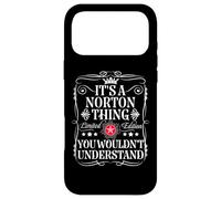 Carcasa para iPhone 17 Pro MAX Norton Nombre Es Una Cosa Norton Que No Entendería