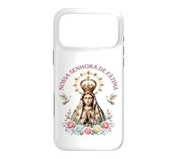 Carcasa para iPhone 17 Pro MAX Nossa Senhora de Fátima Floral Católica