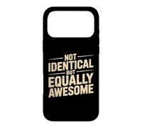 Carcasa para iPhone 17 Pro MAX Not Identical But Equally Awesome Hermano Gemelo