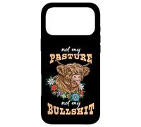 Carcasa para iPhone 17 Pro MAX Not My Pasture Not My Bull Vaquilla Cow Lover Regalo Diverti