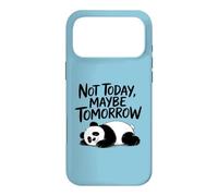 Carcasa para iPhone 17 Pro MAX Not Today, Maybe Tomorrow. Sarcastic Graphic Saying